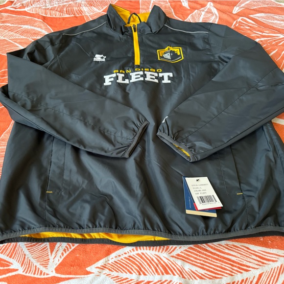 San Diego Fleet STARTER Quarter Zip Jacket - Picture 11 of 12